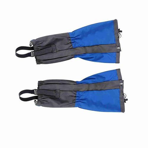 Tomvorks wasserdichte Outdoor-Ski-Schnee-Gamaschen, Wander-Legging-Gamaschen für Erwachsene, Rot (Blau) von Tomvorks