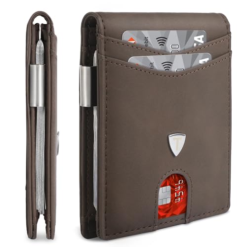 Tomylv Geldbörse Herren Slim RFID Blocking Portmonee Herren mit 13 Kartenetui Tomylv Geldbörse Herren Slim RFID Blocking Portmonee Herren mit 13 Kartenetui von Tomylv