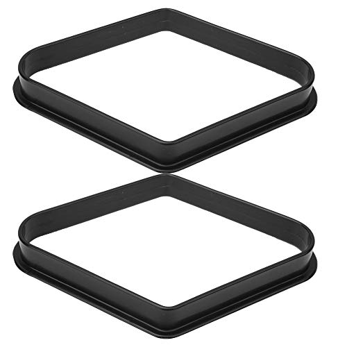 Billardkugel-Rack-Set, 2-teiliges Kunststoff-Profi-9-Ball-Diamant-Rack, Tragbar, Einfaches Pool-Dreieck, Halter, Blatt, Billard-Zubehör für Snooker, Billard-Billardtisch-Zubehör Billardkugel-Rack-Set, 2-teiliges Kunststoff-Profi-9-Ball-Diamant-Rack, Tragbar, Einfaches Pool-Dreieck, Halter, Blatt, Billard-Zubehör für Snooker, Billard-Billardtisch-Zubehör von Tonsa