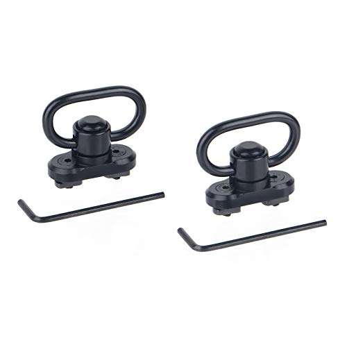 ToopMount QD Schwenkadapter mit drehbarer Verriegelung, schnell drehbare Verriegelung, Druckknopf 1,33 "Schlaufenbasis für Taktische Picatinny-Schiene, 2er-Pack ToopMount QD Schwenkadapter mit drehbarer Verriegelung, schnell drehbare Verriegelung, Druckknopf 1,33 "Schlaufenbasis für Taktische Picatinny-Schiene, 2er-Pack von ToopMount