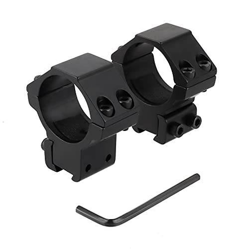 ToopMount Zielfernrohr-Montageringe 30 mm Medium-Profile-Zielfernrohr-Adapter mit 11 mm Taubenschiene für die Taktische Jagd mit optischer Visierung im Freien von ToopMount