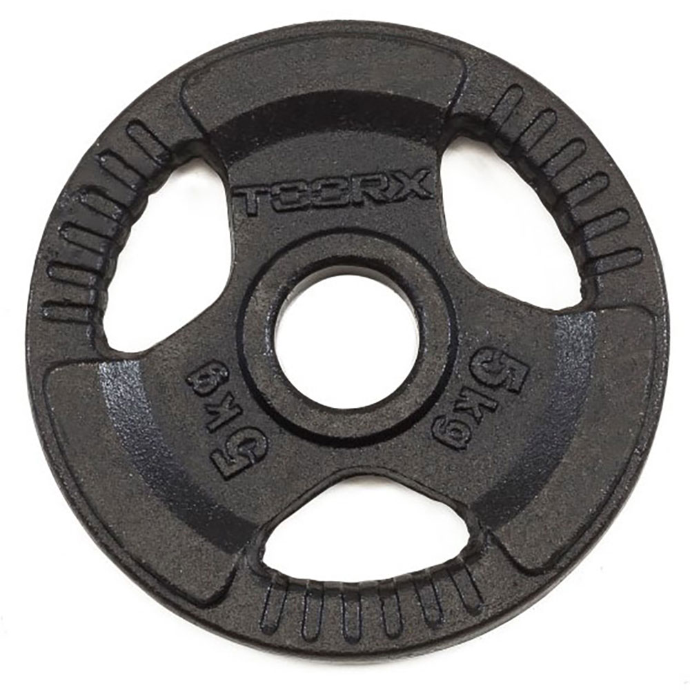 Toorx Rubber Plate 5kg Silber Toorx Rubber Plate 5kg Silber von Toorx