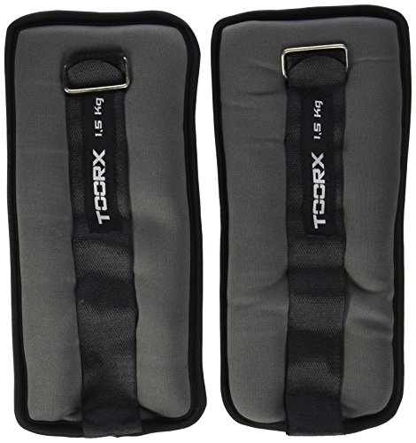 Toorx Gewicht für Knöchel und Handgelenk, Unisex Erwachsene, schwarz Toorx Gewicht für Knöchel und Handgelenk, Unisex Erwachsene, schwarz von Toorx