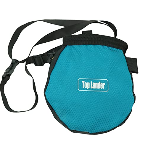 Top Lander bouldern chalkbag mit verstellbaren Gürtel Rock Klettern Chalk Bag Magnesiasack für Sportklettern,Gewichtheben, Gymnastik von Top Lander