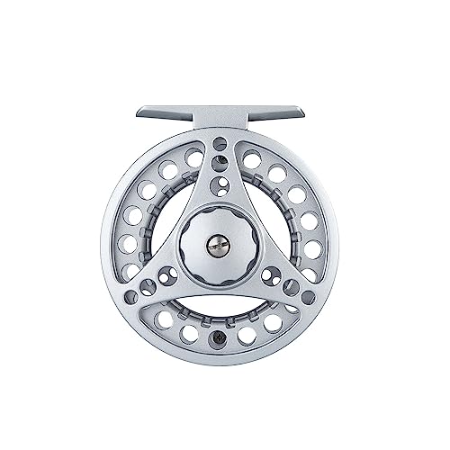 Fliegenfischerrolle - 3/4 Ultraleichte Angelrollen Fliegenrolle, Fliegenfischen Rollen mit Aluminiumlegierung Körper für Forelle Bass Karpfen Hecht Panfish Angeln, Silber Fliegenfischerrolle - 3/4 Ultraleichte Angelrollen Fliegenrolle, Fliegenfischen Rollen mit Aluminiumlegierung Körper für Forelle Bass Karpfen Hecht Panfish Angeln, Silber von TopHomer