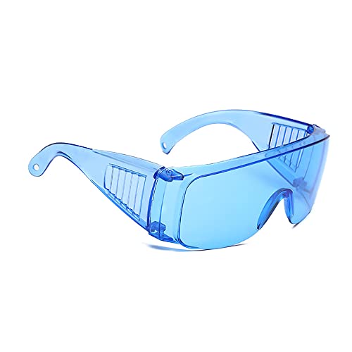 Schutzbrille, Schutzbrille, UV-beständig, Schutzbrille für Werkstatt, Labor und Bau, Blau Schutzbrille, Schutzbrille, UV-beständig, Schutzbrille für Werkstatt, Labor und Bau, Blau von TopHomer