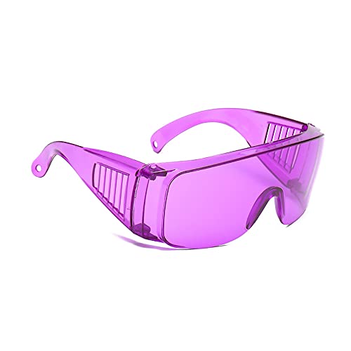 Schutzbrille, Schutzbrille, UV-beständig, Schutzbrille für Werkstatt, Labor und Bau, Lila Schutzbrille, Schutzbrille, UV-beständig, Schutzbrille für Werkstatt, Labor und Bau, Lila von TopHomer