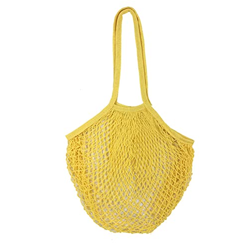 TopHomer Einkaufsnetz Netze Tasche Kartoffelsack Wiederverwendbar Einkaufstasche für Sandspielzeug, Obst, Gemüse, 1 Stück Gelb TopHomer Einkaufsnetz Netze Tasche Kartoffelsack Wiederverwendbar Einkaufstasche für Sandspielzeug, Obst, Gemüse, 1 Stück Gelb von TopHomer