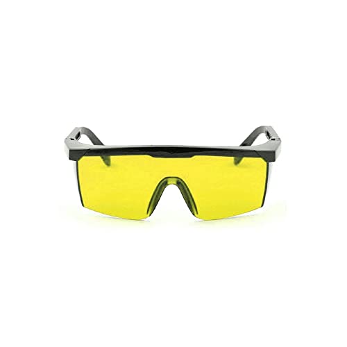 TopHomer Laserbrille, Wrap-around-190 nm-540 nm, Wellenlänge, Laserschutzbrille, OD +5, Arbeitsschutzbrille für Augenschutz, Gelb TopHomer Laserbrille, Wrap-around-190 nm-540 nm, Wellenlänge, Laserschutzbrille, OD +5, Arbeitsschutzbrille für Augenschutz, Gelb von TopHomer