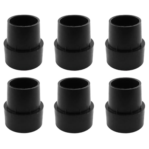 Trampolin-Beinkappen, Gummi, rutschfest, schützende Beinabdeckungen, Schwarz, 40 x 25 mm, 6 Stück Trampolin-Beinkappen, Gummi, rutschfest, schützende Beinabdeckungen, Schwarz, 40 x 25 mm, 6 Stück von TopHomer
