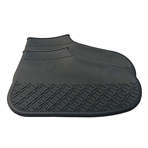 Wasserdichte Schuhüberzieher Wiederverwendbare Faltbare Silikon Regenüberschuhe Überschuhe Regengaloschen für Damen und Herren Wasserdichte Schuhüberzieher Wiederverwendbare Faltbare Silikon Regenüberschuhe Überschuhe Regengaloschen für Damen und Herren von TopHomer
