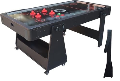 TopTable Airhockey Easy Mobile Grau-Schwarz 6.5ft - Airhockey Klappbar TopTable Airhockey Easy Mobile Grau-Schwarz 6.5ft - Airhockey Klappbar von TopTable