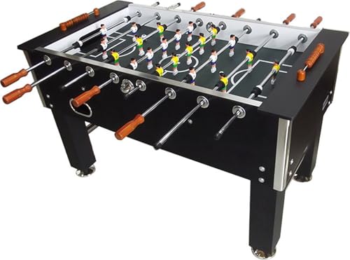 TopTable Big Black Karbon (schwarz) - Tischfußball 'Kicker' mit 16mm Stangen von TopTable