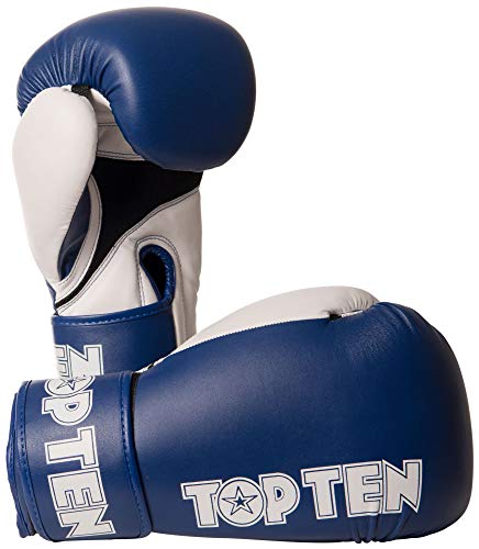 TOP Ten Boxhandschuhe XLP blau/weiß 10 Oz TOP Ten Boxhandschuhe XLP blau/weiß 10 Oz von TOP TEN