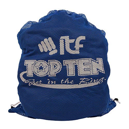 TOP TEN Mesh-Bag „ITF“ - 70 cm x 65 cm, blau von TOP TEN