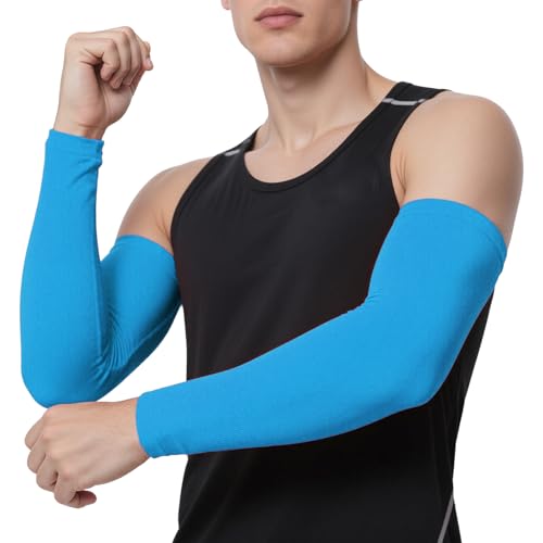 TopTie 1 Paar Arm Sleeves Kühlung UV Sonnenschutz Armstulpen Sport Tattoo Cover für Herren und Damen TopTie 1 Paar Arm Sleeves Kühlung UV Sonnenschutz Armstulpen Sport Tattoo Cover für Herren und Damen von TopTie