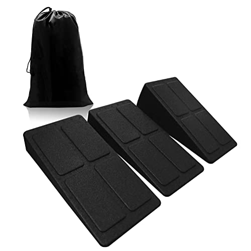 Topfinder Wadendehner, Anti-Rutsch Kniebeugen Keil Stretch Slant Board für Fuß Waden Dehnung Training, Yoga Zubehör Squat Block Topfinder Wadendehner, Anti-Rutsch Kniebeugen Keil Stretch Slant Board für Fuß Waden Dehnung Training, Yoga Zubehör Squat Block von Topfinder