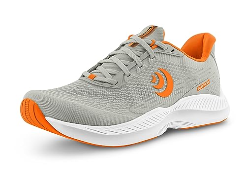 Topo Athletic Herren FLI-Lyte 5 Laufschuhe Neutralschuh Grau - Orange von Topo Athletic