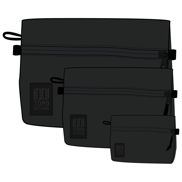 Topo Designs - Accessory Bag Bundle - Rucksack-Zubehör Gr Micro / S / M schwarz von Topo Designs