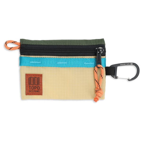 Topo Designs - Accessory Bag Mountain - Tasche Gr Micro beige von Topo Designs