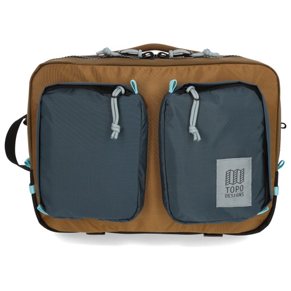 Topo Designs - Global Briefcase - Reisetasche Gr 14 l blau;oliv;türkis von Topo Designs