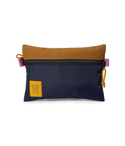 Topo Designs Zubehörtasche, Dunkles Khaki/Marineblau, 9.5-Inch x 7.5-Inch, Zubehörtasche von Topo Designs