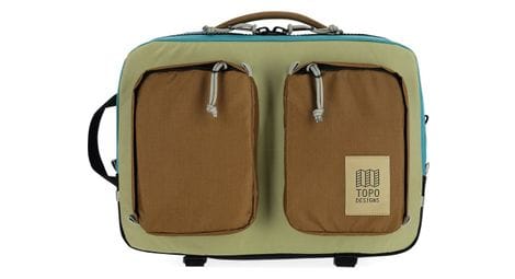 topo designs rucksack global briefcase 14l khaki blau von Topo Designs