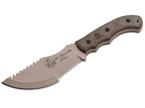Tops Knives Unisex Knives Tom Brown Tracker Tan Fahrtenmesser, Braun, Einheitsgröße EU Tops Knives Unisex Knives Tom Brown Tracker Tan Fahrtenmesser, Braun, Einheitsgröße EU von Tops Knives