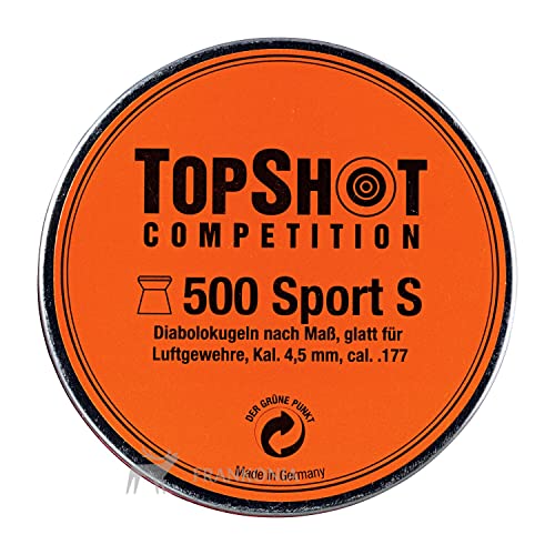 Topshot Competition 4,5mm Diabolo Sport-S LG 0,53g Null von Topshot Competition