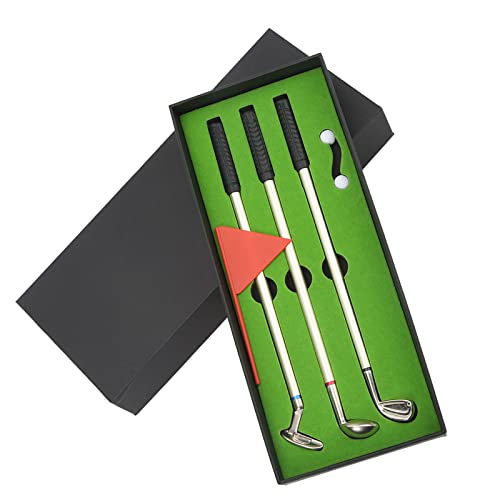 Topyond Golf-Stift-Geschenkset mit Mini-Golf-Kugelschreibern und Zubehör, Exquisite Verarbeitung, schnell trocknendes, glattes Schreiben, perfekt für Golfliebhaber von Topyond