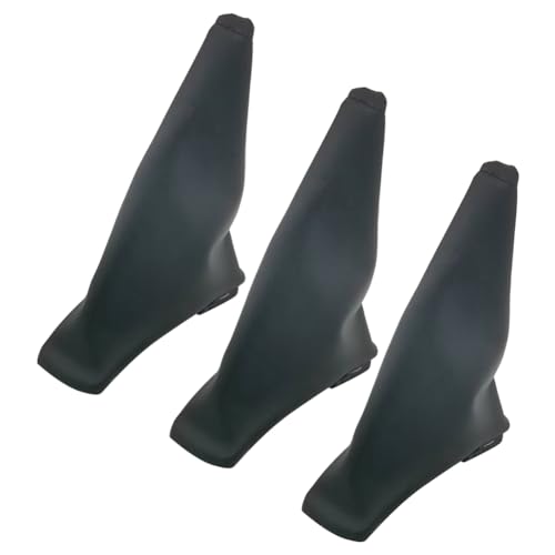 Toranysadecegumy 3 x Handbremsmanschette, schwarz, PU-Leder, für 2011–2016 von Toranysadecegumy