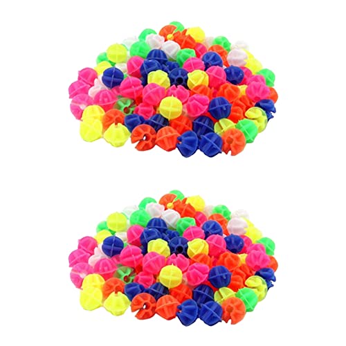 Toranysadecegumy 316 Stück runde dekorative farbige Perlen für Fahrräder, Speichen aus Kunststoff, Speichen von Toranysadecegumy