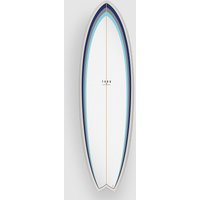 Torq Epoxy Tet 5'11 Mod Fish Classic 2 Surfboard weiss von Torq