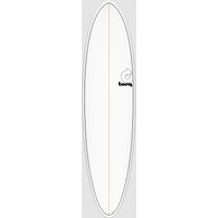 Torq Epoxy Tet Funboard Pinlines 7'2 Surfboard white von Torq