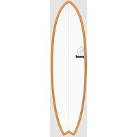 Torq Epoxy Tet Mod Fish Orangerail 6'10 Surfboard orange von Torq