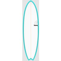 Torq Epoxy Tet Mod Fish Pinlines 6'10 Surfboard blue Torq Epoxy Tet Mod Fish Pinlines 6'10 Surfboard blue von Torq