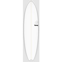 Torq Epoxy Tet Mod Fish Pinlines 7'2 Surfboard white Torq Epoxy Tet Mod Fish Pinlines 7'2 Surfboard white von Torq