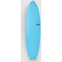 Torq Mod Fish 7'2 Surfboard blue von Torq