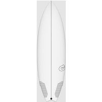 Torq Tec Go-Kart 5'10 Surfboard white von Torq