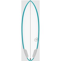 Torq Tec Multiplier Rail 7'4 Surfboard turquoise Torq Tec Multiplier Rail 7'4 Surfboard turquoise von Torq