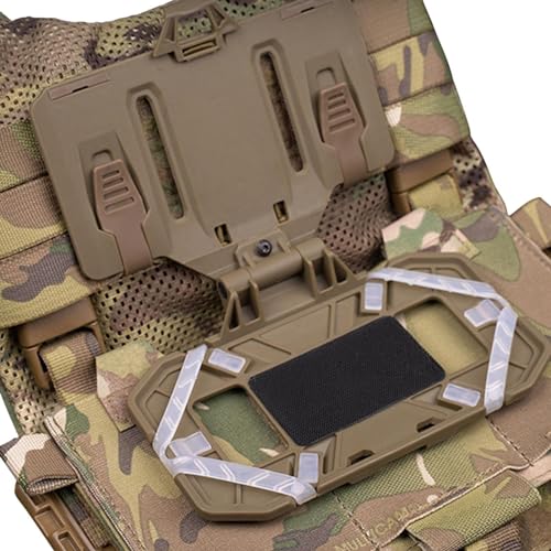 Taktischer Weste-Telefonhalter, Handyhalter Plattenträger Weste Zubehör, Universelle Taktische Plattenträger-Westenaufsätze, Quick Release Brust-Handy-Board Vest Taktischer Telefonhalter Taktischer Weste-Telefonhalter, Handyhalter Plattenträger Weste Zubehör, Universelle Taktische Plattenträger-Westenaufsätze, Quick Release Brust-Handy-Board Vest Taktischer Telefonhalter von Toseky