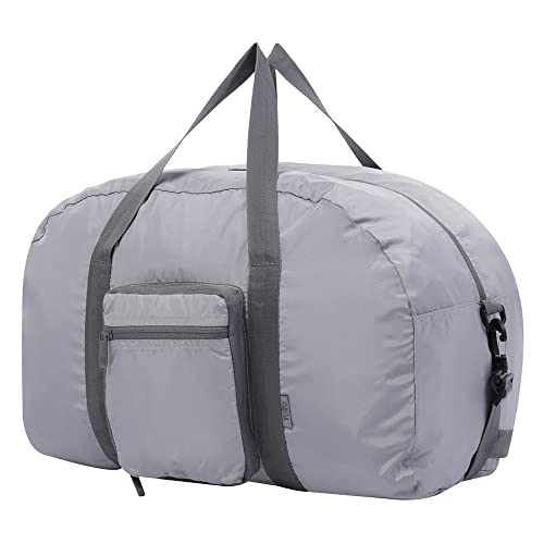 TOTTO Freizeit- und Sporttasche, Unisex, für Erwachsene, grau, L, Faltbare Reisetasche TOTTO Freizeit- und Sporttasche, Unisex, für Erwachsene, grau, L, Faltbare Reisetasche von Totto