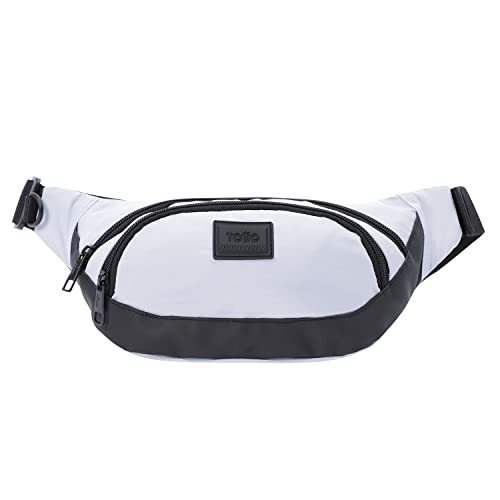 TOTTO - Gürteltasche Pompeya zum Tragen Ihrer Sachen im Alltag - Gürteltasche Farbe Grau, weiß, Única, AC50IND091-2210Z-Z8S TOTTO - Gürteltasche Pompeya zum Tragen Ihrer Sachen im Alltag - Gürteltasche Farbe Grau, weiß, Única, AC50IND091-2210Z-Z8S von Totto