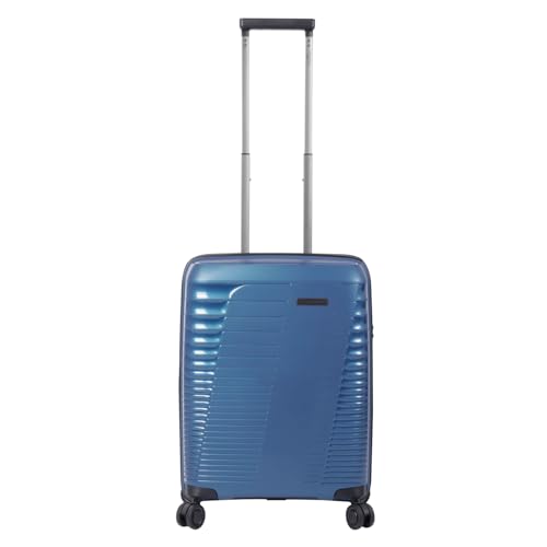 TOTTO - Hartschalenkoffer - Traveler - Kabinenkoffer - Poseidon - Blau - Erweiterbares System - TSA-System - Futter aus Polyester, blau, TRAVEL von Totto