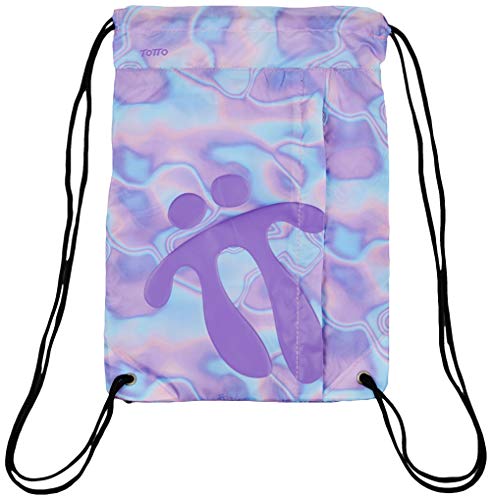 TOTTO Mehrzweck-Rucksack mit Kordeln, Unisex, für Erwachsene Einheitsgröße dunkelviolett TOTTO Mehrzweck-Rucksack mit Kordeln, Unisex, für Erwachsene Einheitsgröße dunkelviolett von Totto