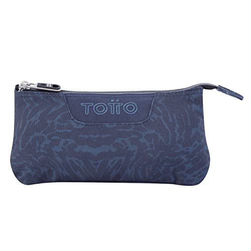 TOTTO Unisex Jugend Mehrzweckplatte etui, blau, Einheitsgröße von Totto