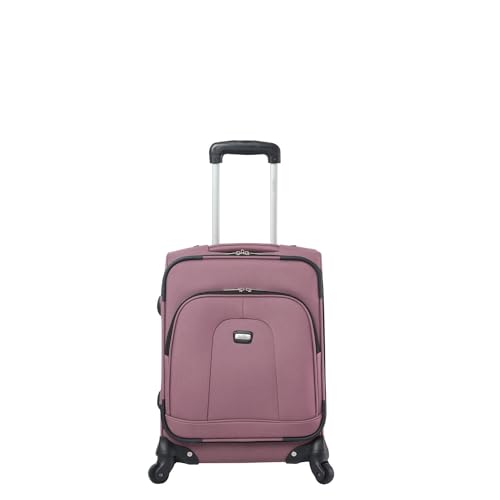 TOTTO Weicher Koffer – Andromeda – Kabinenkoffer – Deco Rose – Rosa – Kabinengepäck – Komfort – Polyesterfutter, Rosa, 50x39x19 cm, Travel TOTTO Weicher Koffer – Andromeda – Kabinenkoffer – Deco Rose – Rosa – Kabinengepäck – Komfort – Polyesterfutter, Rosa, 50x39x19 cm, Travel von Totto