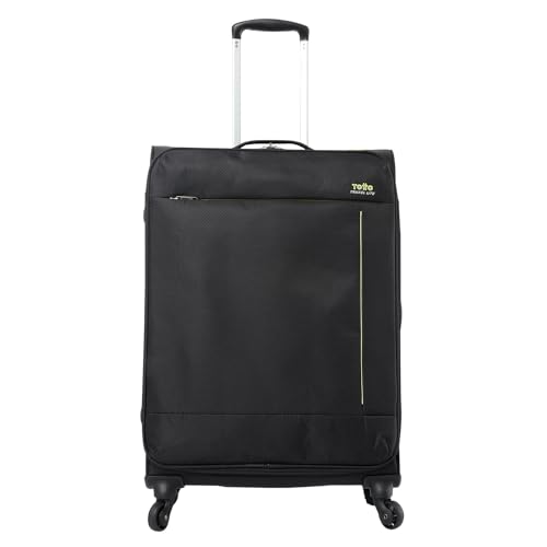 TOTTO - Weicher Koffer - Travel Lite - Großer Koffer - Schwarz - Kellergepäck - TSA-Schloss - Polyesterfutter, Schwarz, TRAVEL TOTTO - Weicher Koffer - Travel Lite - Großer Koffer - Schwarz - Kellergepäck - TSA-Schloss - Polyesterfutter, Schwarz, TRAVEL von Totto