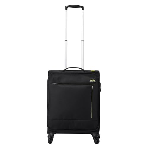 TOTTO - Weicher Koffer - Travel Lite - Kabinenkoffer - Schwarz - Kabinengepäck - TSA-Schloss - Polyesterfutter, Schwarz, TRAVEL TOTTO - Weicher Koffer - Travel Lite - Kabinenkoffer - Schwarz - Kabinengepäck - TSA-Schloss - Polyesterfutter, Schwarz, TRAVEL von Totto