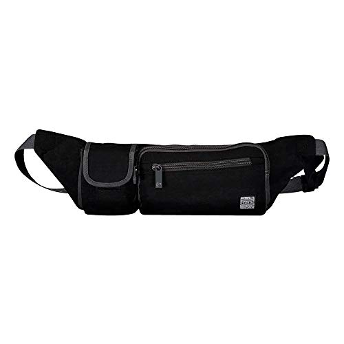 Totto - Chergy IR-Reise-Gürteltasche - Optimal, um Ihre Handgegenstände zu tragen, Schwarz, S, Sport Totto - Chergy IR-Reise-Gürteltasche - Optimal, um Ihre Handgegenstände zu tragen, Schwarz, S, Sport von Totto